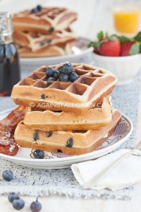 bluberry waffle